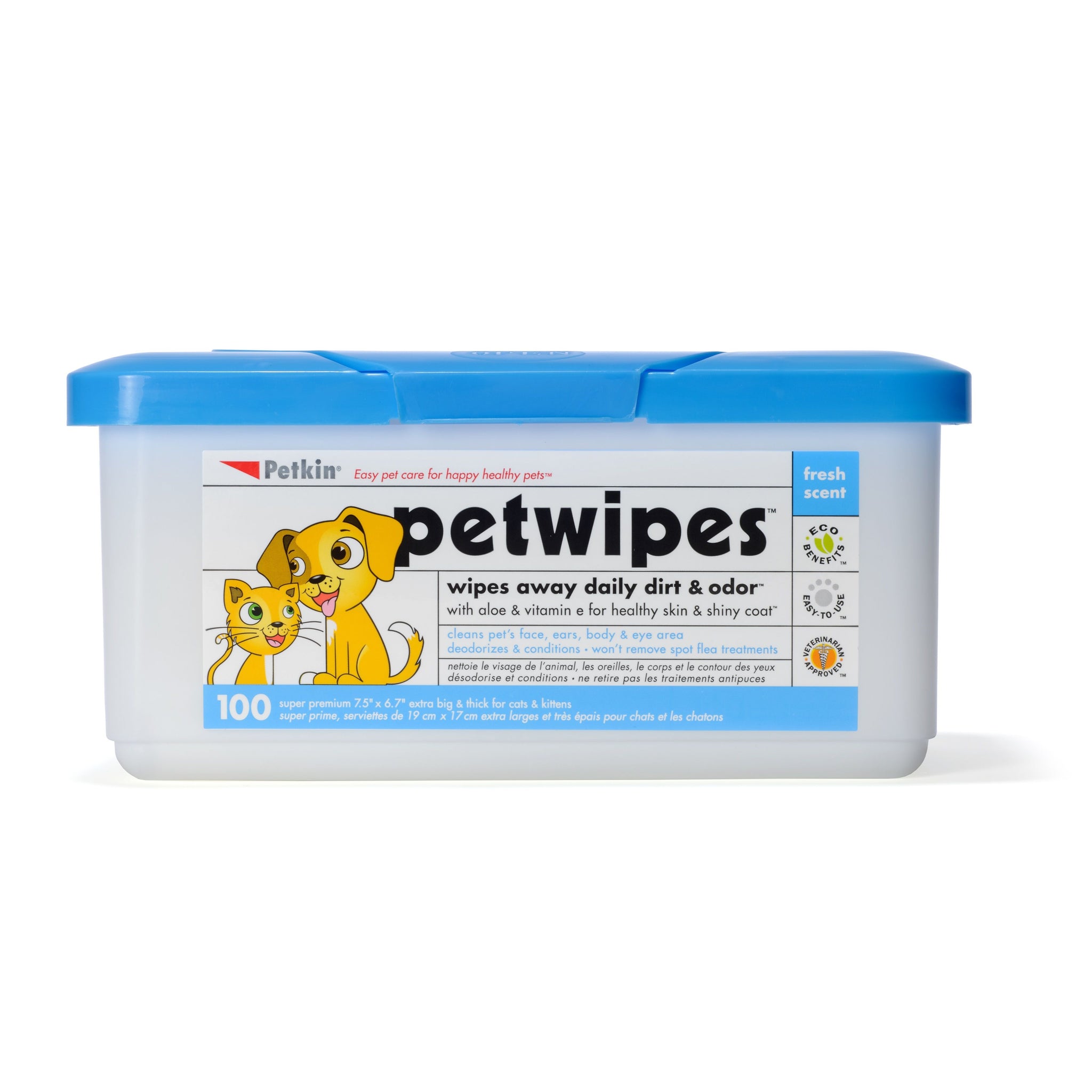 Petkin PetWipes (200 no.s)