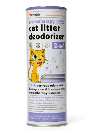 Petkin Cat Litter Deodorizer Lavender