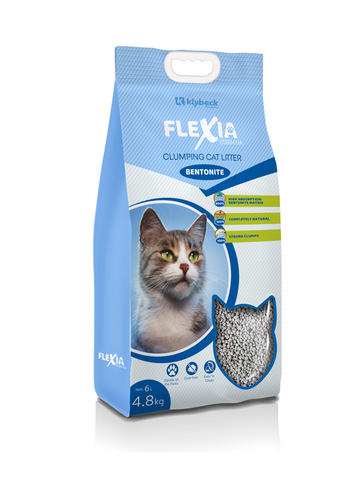 Flexia Natural Bentonite Cat Litter 4.8kg