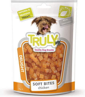 Truly Dog Treat Soft Chicken Mini Bites 90g