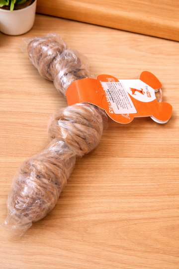 Petspot Rope Toy 4 knot With Dumble Knote