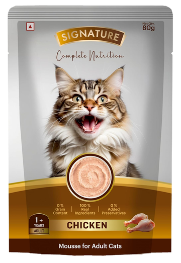 Signature Chicken Mousse Cat 80gm (5+1)Pc