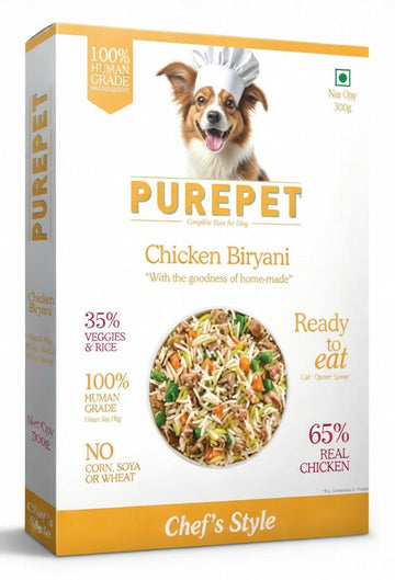Purepet Chicken Biryani For Dogs 300g