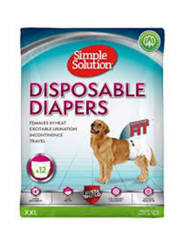 Simple Solution Diapers XXL (pack of 12)