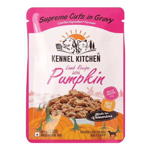 kennel Kitchen Dog n Puppy lamb With Pumpkin 100g
