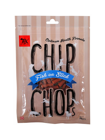 Chip Chops Fish On Stick 70g