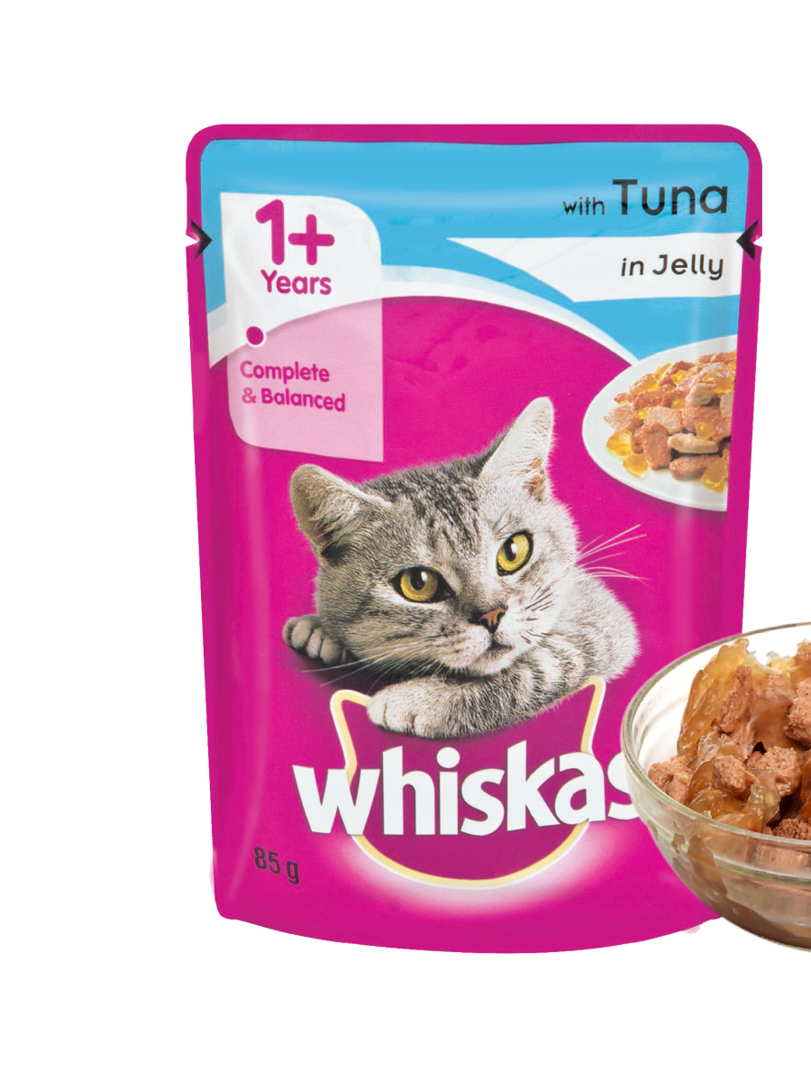 Whiskas Adult Tuna in Jelly 85g