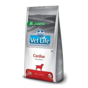 Farmina Vet Life Cardiac Dog Food 2kg bag - veterinary formula for heart health in dogs