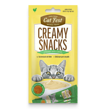 Cat Fest Creamy Smacks Chicken With Caviar 40g