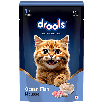 Drools Ocean Fish Mousse Cat 80gm(5+1)Pc