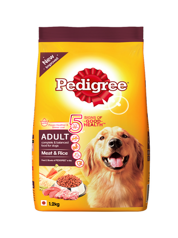 Pedigree Adult Meat & Rice Dry Food