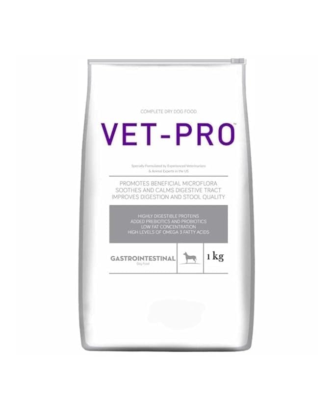 Drools Vet-Pro Gastrointestinal dog food 1kg bag for sensitive stomach and digestive health