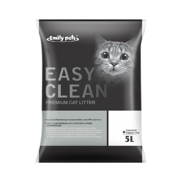 Emily Pets Easy Clean Premium Cat Litter Unscented 5l