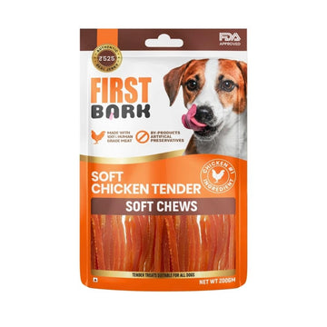 First Bark Soft Chicken Tender 200g