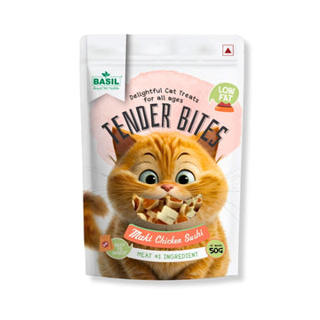 Basil Cat Tender Maki Chicken Sushi 50g