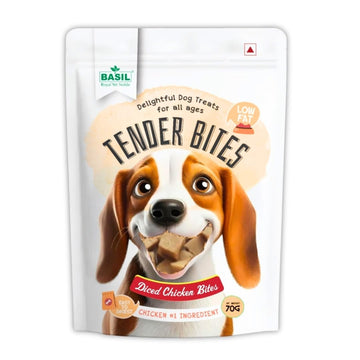 Basil Tender Diced Chicken Bites 70g