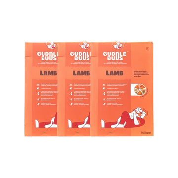 Guddle Buds Dog Food Lamb 100g