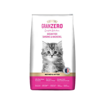 Grain Zero Kitten Dry Cat Food 1.2kg , Ocean Fish, Sardine & Mackerel