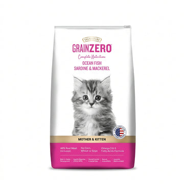 GRAIN ZERO CAT KITTEN CONTENER 1KG