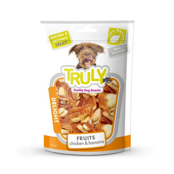 Truly Dog Treat Chicken n Banana Fruits 90g