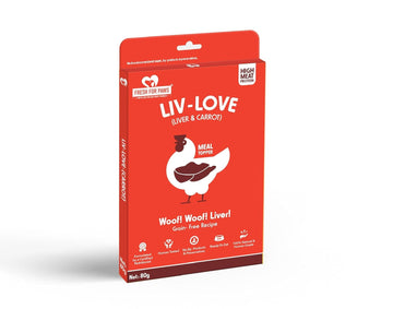 Fresh For Paws Liv-Love Liver n Carrot 80g