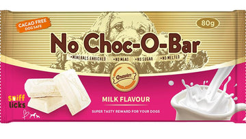 GNAWLERS NO CHOC-O-BAR MILK FLAVOUR 80G