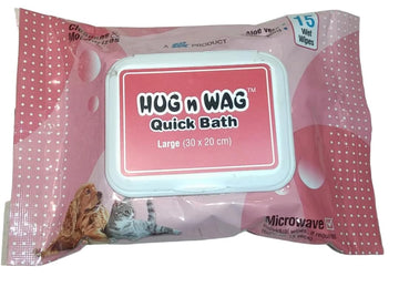 Hug N Wag Quick Bath Large (30X20 cm)