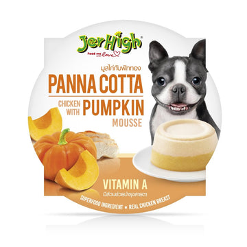 JERHIGH PANNA COTTA CHICKEN WITH PUMPKIN MOUSE 70GM