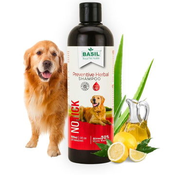 Basil No Tick Preventive Herbal Shampoo 250ml
