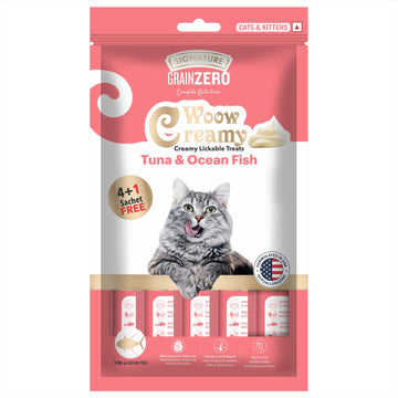 Grain Zero Creamy Treats Tuna n Ocean Fish 75g
