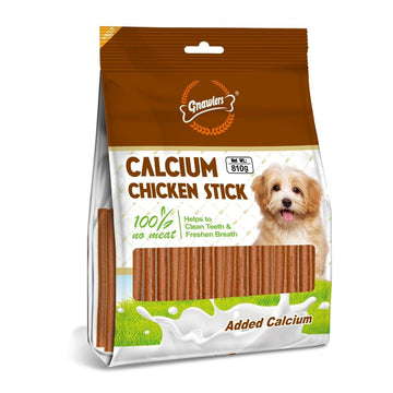 GNAWLERS CALCIUM CHICKEN STICK 810GM