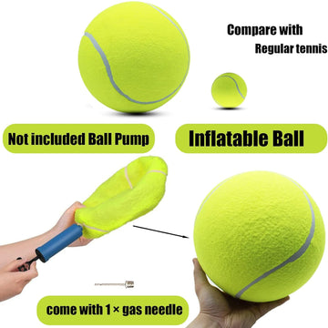 Global Tack N Pet Tennis Ball Toy Big