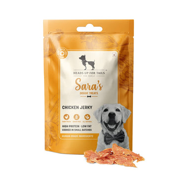 HUFT Sara Doggie Chicken Jerky With Blueberry Dog Treats 70gm