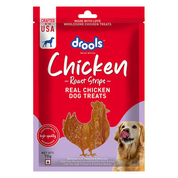 Drools Dog Treats Chicken Roast Strips 70g