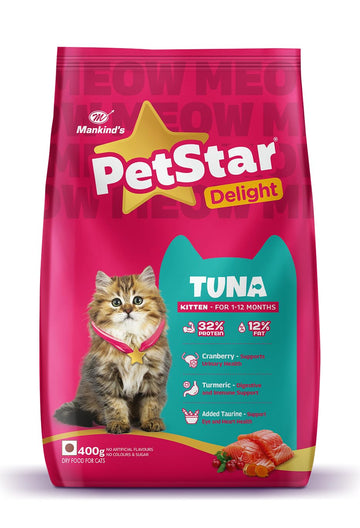 Petstar Kitten Tuna 400g Dry