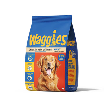 Waggies Dog Adult Chicken n Rice 3kg
