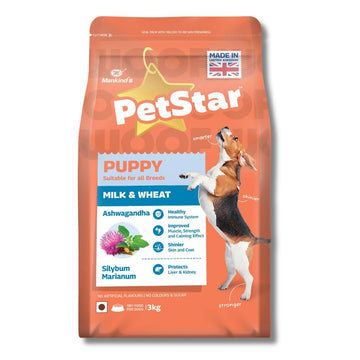 PetStar Puppy Dog Milk n Wheat 3kg