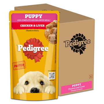 Pedigree Puppy Gravy Chicken n Liver 130g