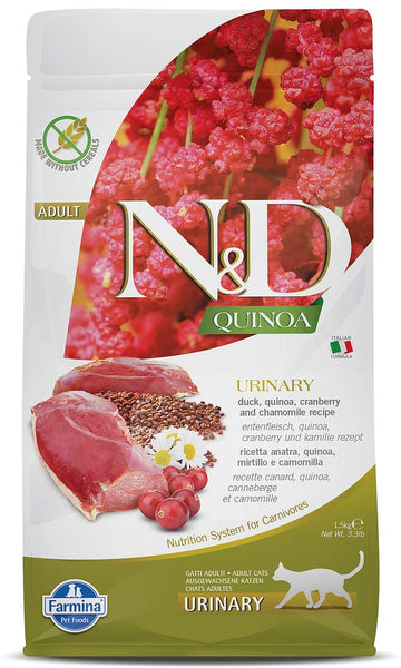 NnD Quinoa Cat Urinary Duck Adult 1.5kg