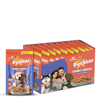 PetStar Puppy Chicken Chunky Gravy 120g