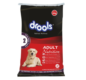 Drools Adult Meat N Rice 10kg