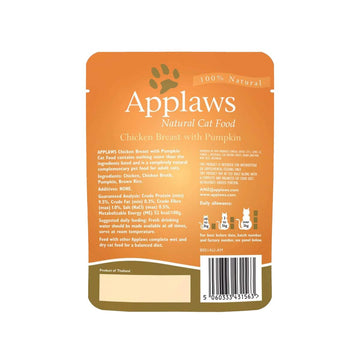 Applaws Cat Pouch Chicken Breast With Pumpkin In Broth 70g