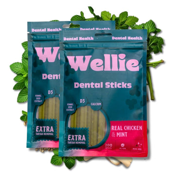 Wellie Dog Treats Dental sticks 200gm