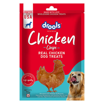 Drools Dog Treats Chicken Chips 70g