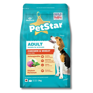 PetStar Adult Dog Chicken n Wheat 3kg