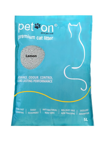 PetOn Lemon Scented Cat Litter