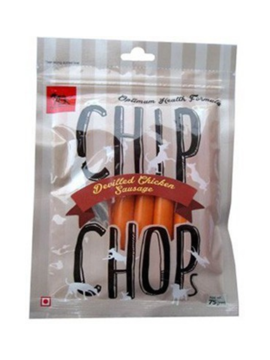 Chip Chops Chicken Sausage Devilled 70g