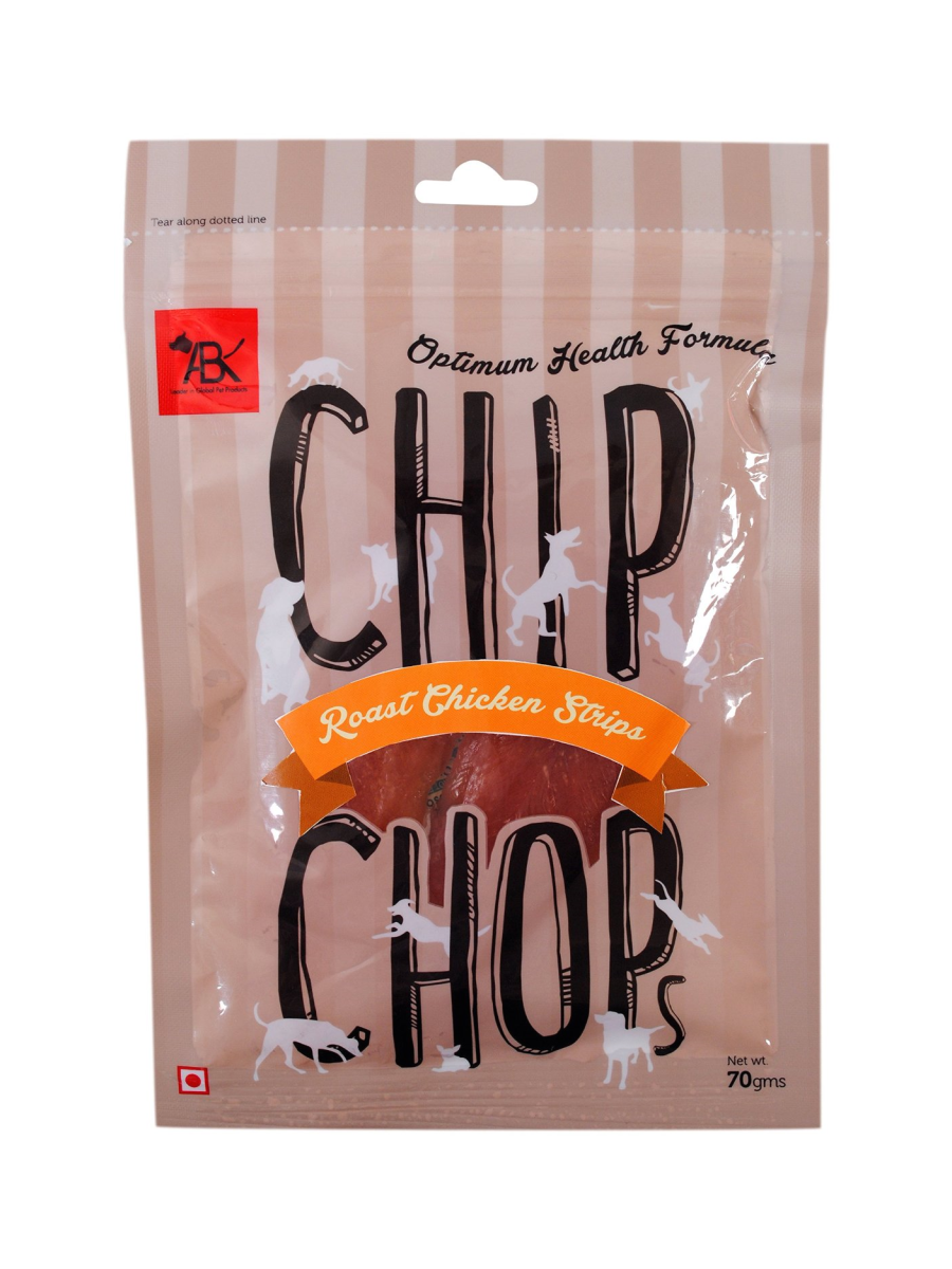 Chip Chops Roast Chicken Strips 70g