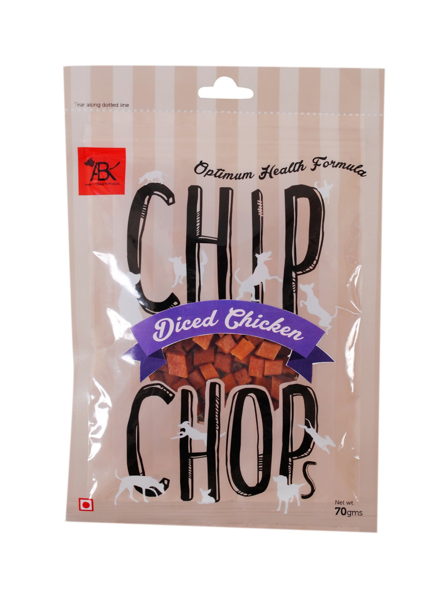 Chip Chops Diced Chicken 70g