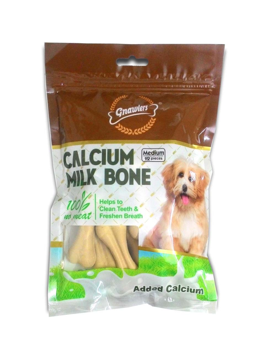 Gnawlers Calcium Milk Bone 12pcs/270g